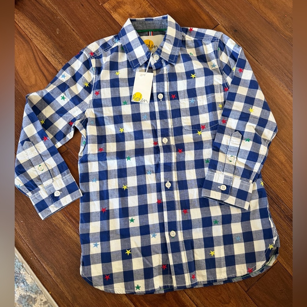 Mini Boden Boy Shirt 8